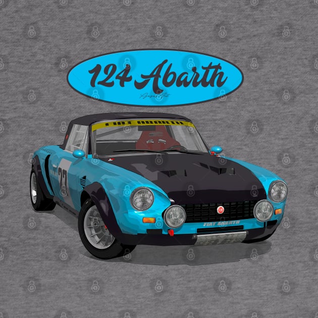 Abarth 124 27 by PjesusArt